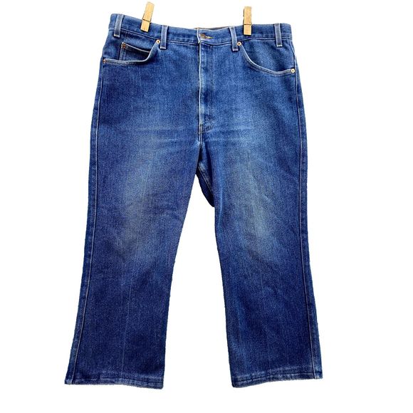 Levi's Pants TAG 40x30 ACTUAL 36x23 517 Bootcit Cropped Inseam Jeans Denim Men's - Picture 1 of 13